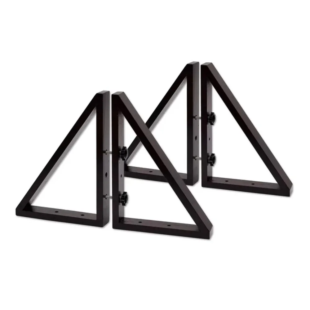 WELLAND Triangle Support Feet Pet Gate Stabilizers Set of 2 New